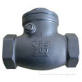 Check Valve in Swing Type, Made of Stainless Steel